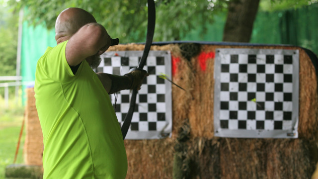 Bogenschach - Schuss Bogenschach - Schuss