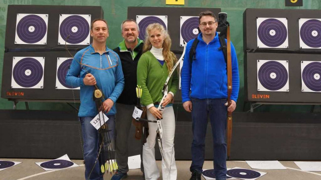 Die Hoffelder Delegation in Gärtringen in der Halle_Foto Wolf